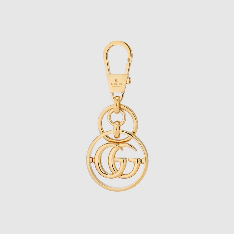 752067.J1600.8991.001.100.0000.Light Double G keychain